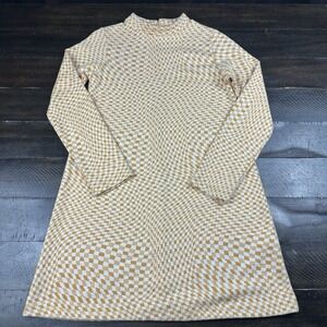 Zara Kids Formal Dress in Tan and White